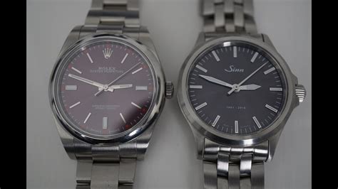 rolex vs sinn|sinn 556 vs explorer.